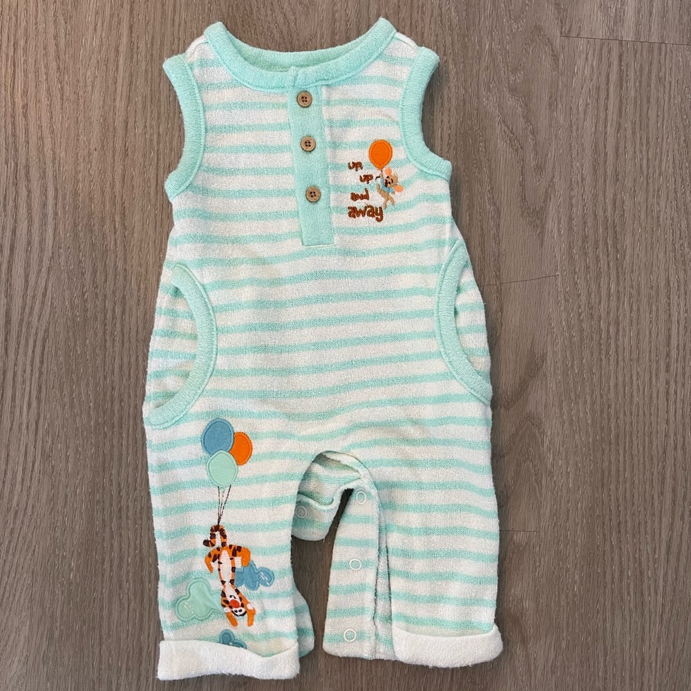Disney Store Tigger and Roo Terry Romper for Baby Winnie the Pooh
